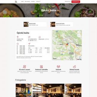 Stránka o restauraci